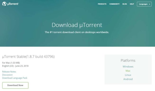 utorrent for mac review